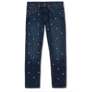 Polo Ralph Lauren
Sullivan Slim 5-pocket Patchwork Jeans Size 34/34